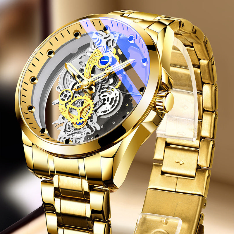 Stylish fashion wristwatch with sleek design and comfortable wear. Timeless appearance for daily outfits, dating, business and daily casual occasions.