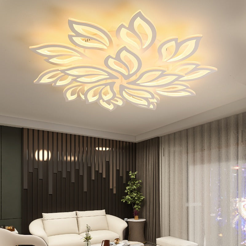 Modern indoor ceiling light with soft anti-glare illumination. Stylish and space-saving, ideal for bedroom, living room and overall home lighting decoration.