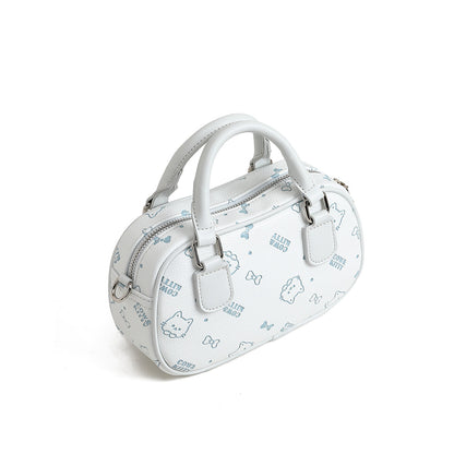 Elegante Bowling-Handtasche im neuen Stil 2025 – lässig, vielseitig, hochwertig, international tragbar, süß