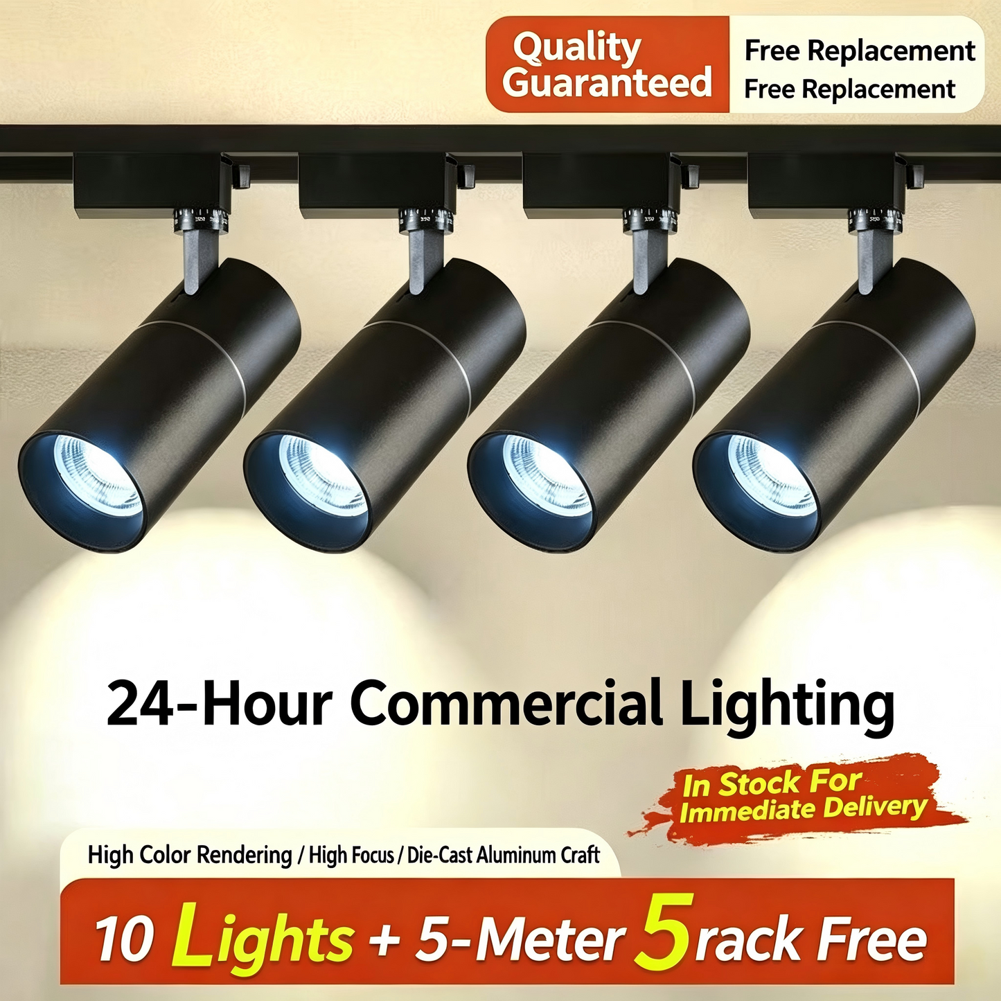 Wedding shop track light