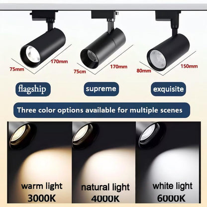 Wedding shop track light