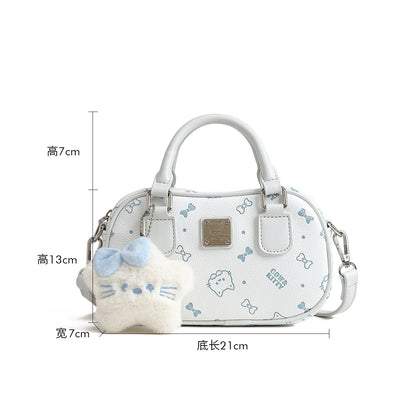 Elegante Bowling-Handtasche im neuen Stil 2025 – lässig, vielseitig, hochwertig, international tragbar, süß